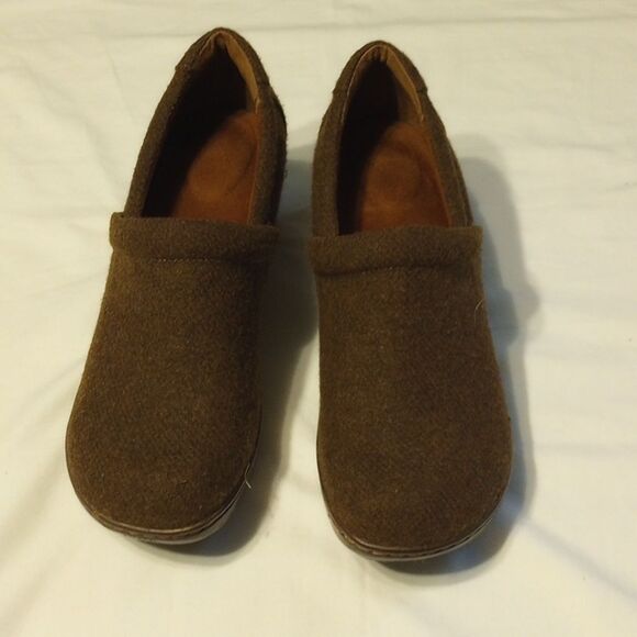 Brown Tweed b.o.c. Mules - Picture 2 of 11